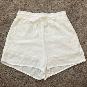 Princess Polly White Shorts